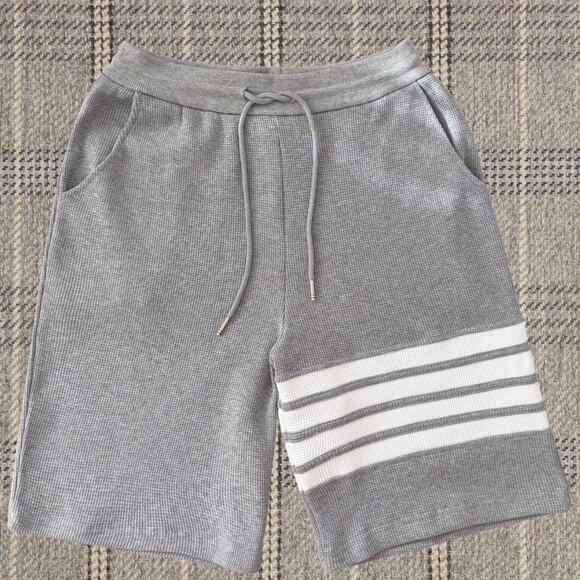 Thom Browne Men's Gray Shorts - Picture 1 of 4